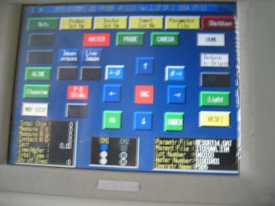 Chip pobing machine