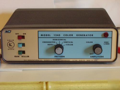 Dynascan b&k color generator moneybkguar $400RETAIL