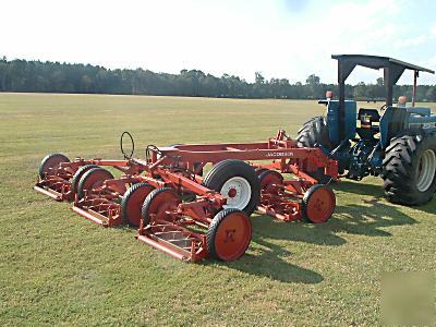 Jacobsen gang mower fairway reel golf course farms