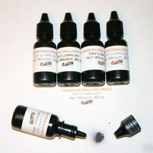 Tungsten disulfide (WS2) dry lubricant - 99.9% pure