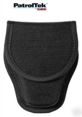 Bianchi nylon patroltek closed top handcuff case - snap