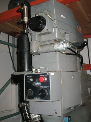 Bridgeport 3 axis vertical cnc mill ez trak software