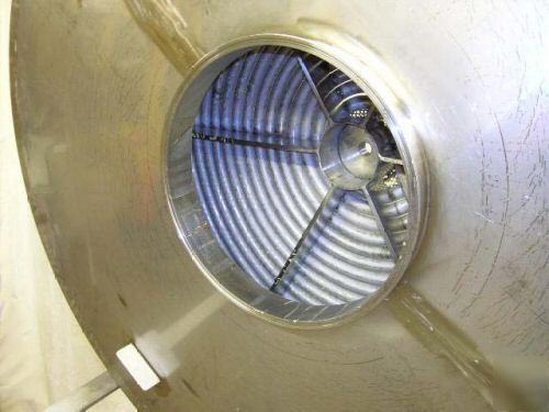 Heated stainless steel tank with stand