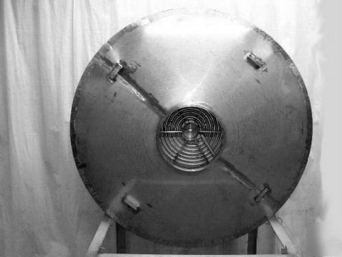 Heated stainless steel tank with stand