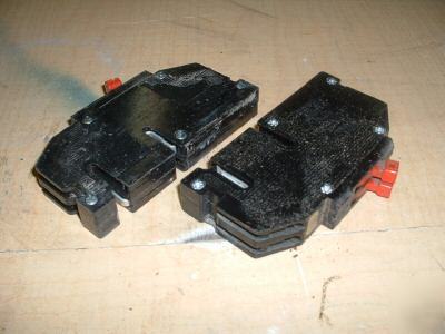 Zinsco 20 amp double pole breaker lot of 2