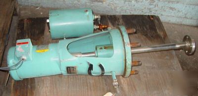 Chemineer model yhn-10 electric flange mount mixer
