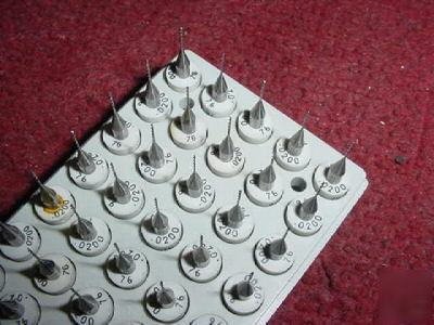Circuit board drills .020