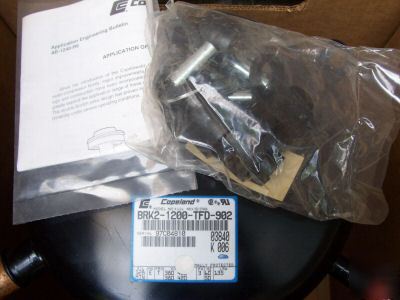 Copeland r-22 compressor BRK2-1200-tfd-902, 12HP, 