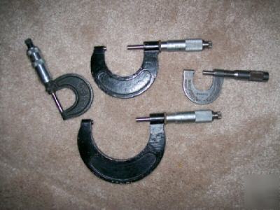 Micrometers 0-25 mm 25-50 mm 50-75MM 0-1 inch