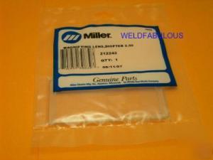 Miller 212242 2.50 magnifying lens