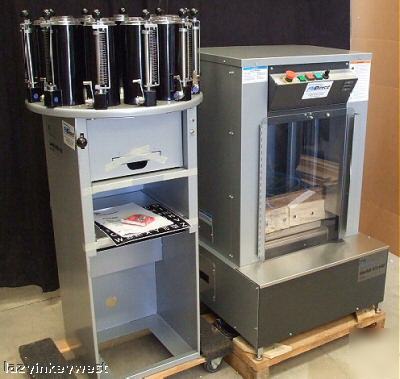 New harbil 5GHD paint shaker w/ new NSC50-12 dispenser
