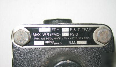 New spirax-sarco ft-15 steam trap 3/4