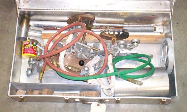 Pipe travel torch kit ? beveler extension set kit ?