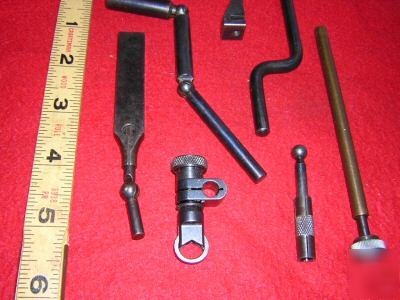 Starrett last word test indicator attachments