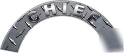 Fire helmet arcs rockers FF50 reflective chief dp