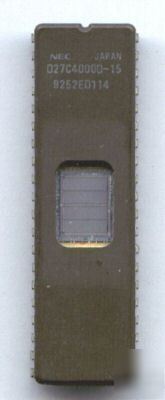 Nec 27C400 uv eprom D27C4000D *4M* (2)