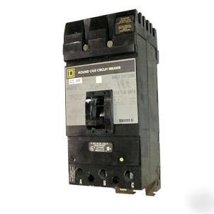 Square d KA36200 - 200 amp 600 volt 3 pole i-line cb