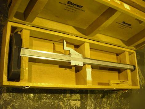 Starrett #254 vernier height guage 38