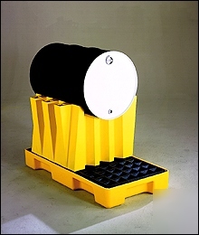Horizontal drum cradle