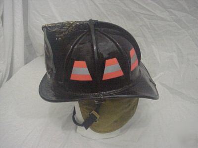 Mint - leather fire firefighter firefighting helmet