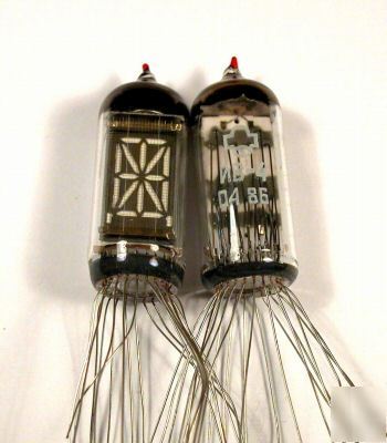 New iv-4 large multisegment vfd tube. 20 tubes. nixie