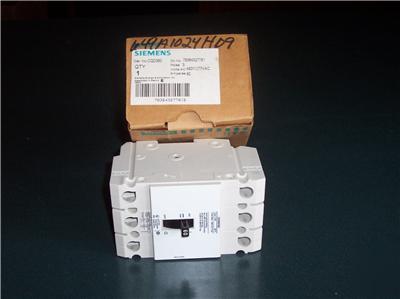 New siemens circuit breaker CQD360 3 pole 60 amps