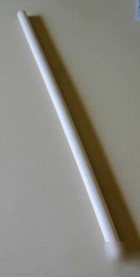 Plastic ptfe teflon round rod 7/8