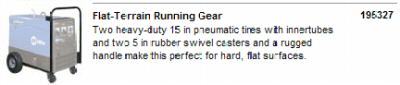 Miller 195327 flat-terrain running gear