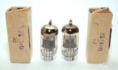 New 6N1P-vi / ECC88 / 6DJ8 triode tube. 10 boxed tubes