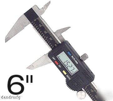 New digital vernier caliper 6 inch measure high quality