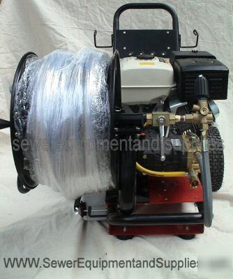 Sewer jetter drain cleaner snake machine hydro jetter 