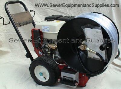 Sewer jetter drain cleaner snake machine hydro jetter 