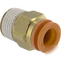 Smc pneumatic 3/8 inch 3/8 npt connector KQ2H11-36S