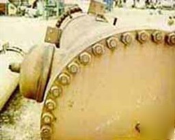 Unused: foster wheeler heat exchanger, 1871 sq ft, vert