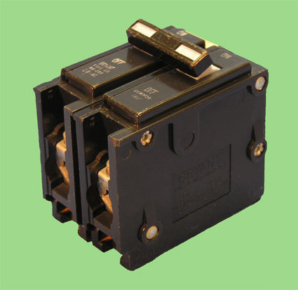 Bryant breaker, BR250, 2 pole 50 amp br, warranty 
