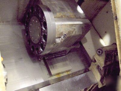 Hardinge cobra 51 cnc turning center lathe fanuc collet