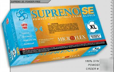 Micro-flex supreno nitrile exam gloves (xlarge)