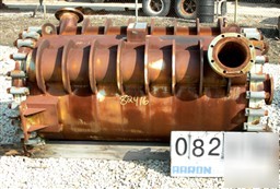 Used: american heat reclaiming vertical spiral heat exc