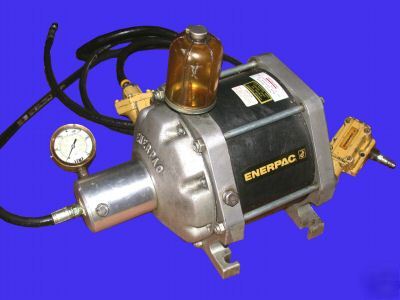 Very nice enerpac air hydraulic booster model b-3304