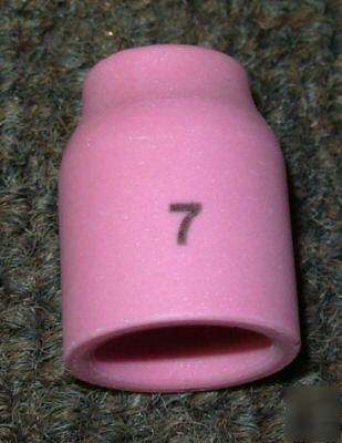 #7 53N61 tig welding gas lens alumina cup cups nozzle