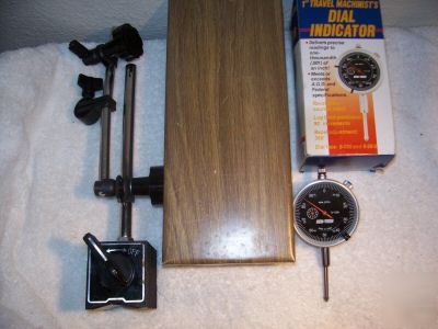 Cen-tech dial indicator & magnetic holder stand, tool