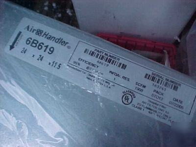 New air handler hepa air filter 6B619 1900 cfm 
