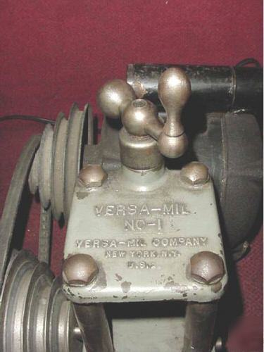 Versa-mil milling,grinding,key way attachment for lathe
