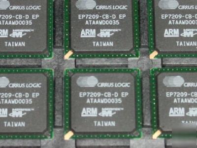 10 pcs. cirruslogic# EP7209-cb-d, bga package
