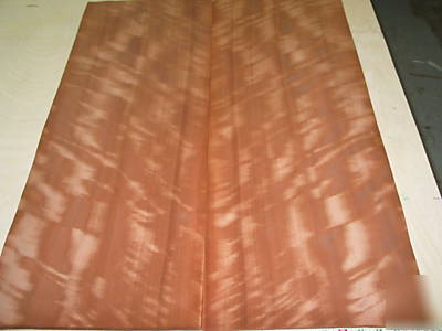 Block mottle figured makore veneer 54 sq. ft. lot 3118
