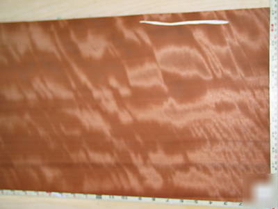 Block mottle figured makore veneer 54 sq. ft. lot 3118