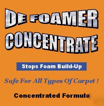Defoamer concentrate - stops foam buildup - gallon size