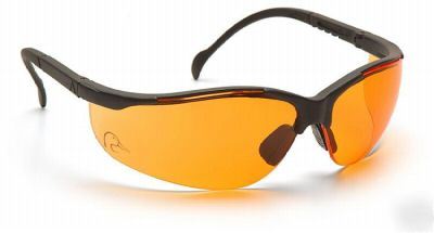 Ducks unlimited venture ii orange lens safety glasses