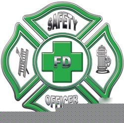 Firefighter decal reflective 6