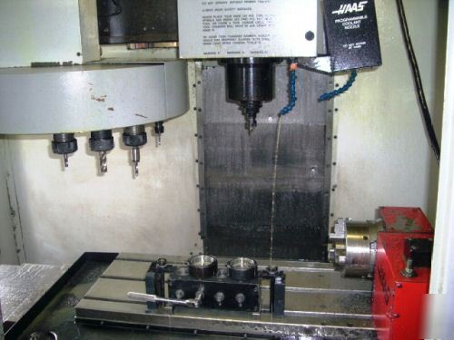 Haas vf-2 cnc vertical machining center 4TH axis rotary